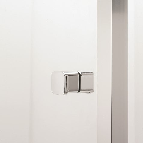 Crosswater Clear 6 Bi-Fold Door 1000mm Silver Frame 6mm
