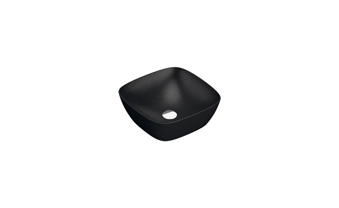 Catalano Green Lux 400 x 400mm Sit On Satin black Basin