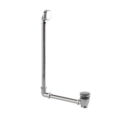 Clearwater Chrome Exposed Bath Click Clack Bath Waste & Overflow