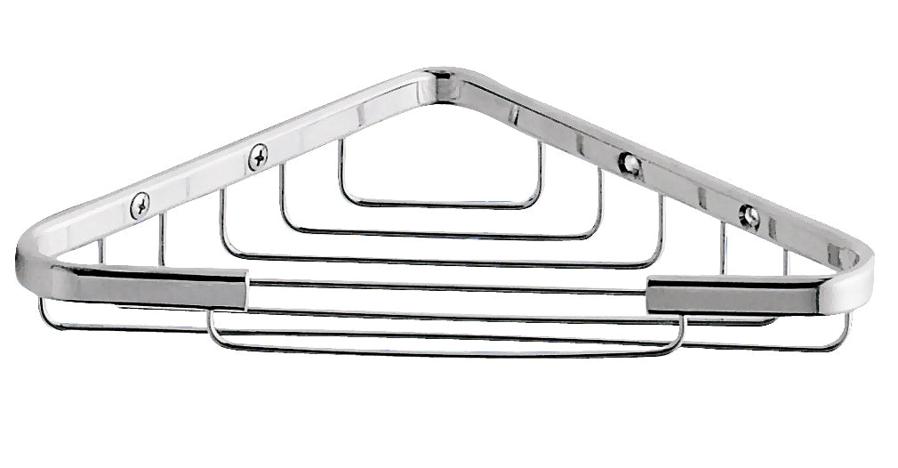 Bathroom Origins Dakota Corner Wire Basket