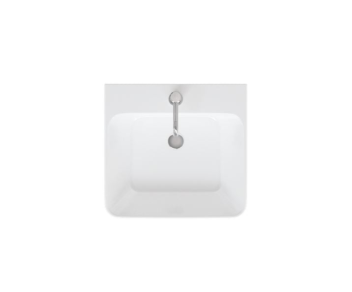 Elevate With Contemporary Dalston 500mm Basin One Tap Hole