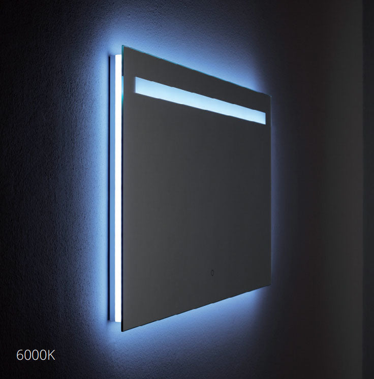 Emporio Bagno Dorado 1200 x 600mm Rectangula Back Lit LED Mirror With Demister