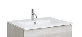 Crosswater Glide 600mm 1TH Rectangular Ceramic Basin with Overflow