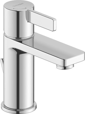 Duravit D-Neo Single lever basin mixer S FreshStart with pop-up waste set
