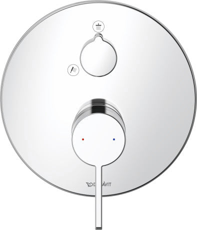 Duravit D-Neo Single lever shower mixer for concealed installation with diverter valve