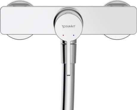 Duravit D-Neo Single lever shower mixer for exposed installation