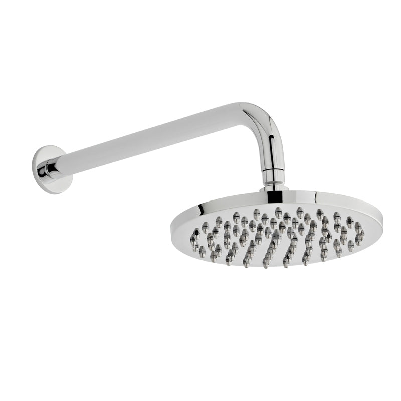 SW6 Deluge Fixed Overhead Wall Mounted Drencher - Chrome