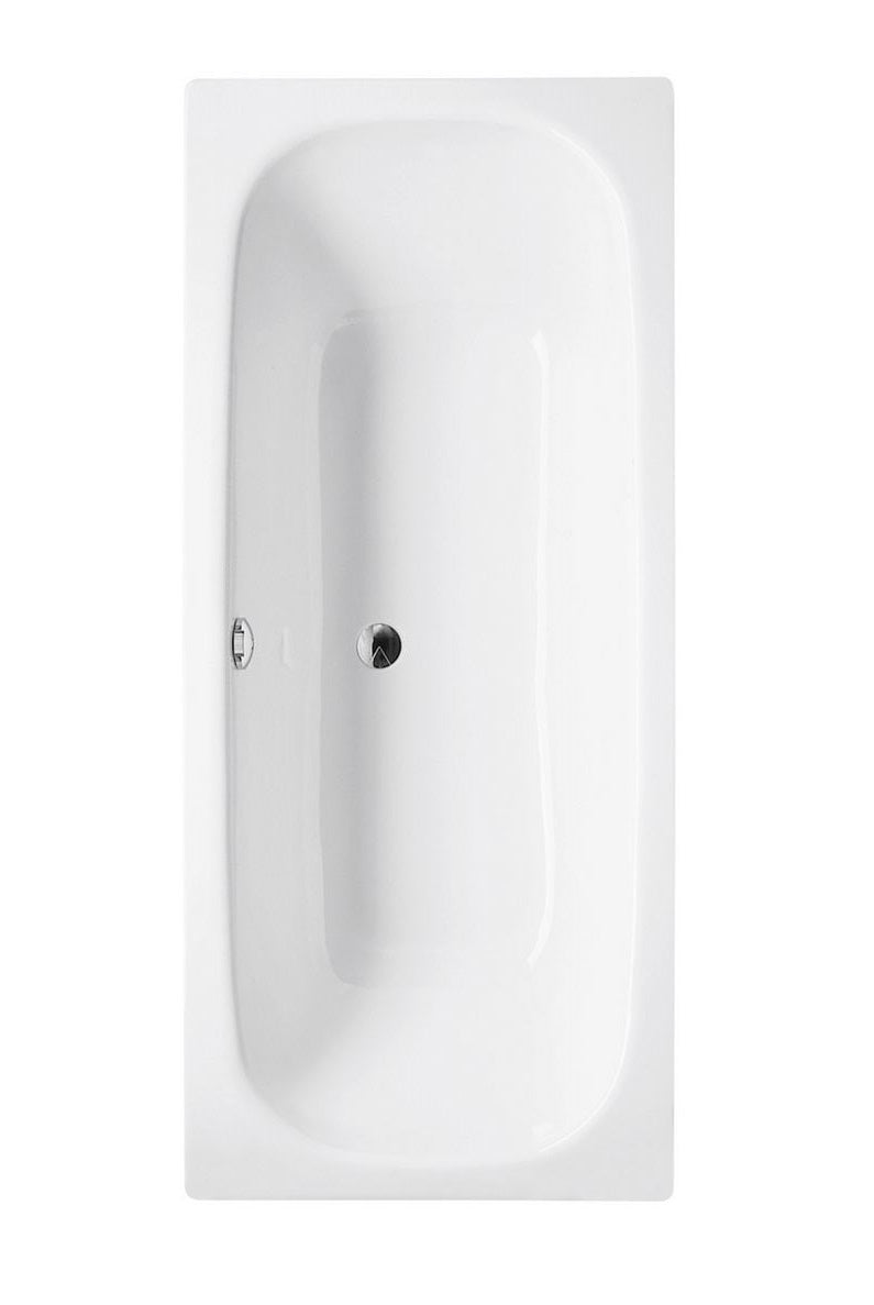 Bette Duett 1700 X 800mm Double Ended White Steel Bath