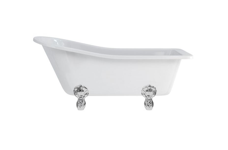 Burlington Harewood 1700x730mm Roll Top Freestanding