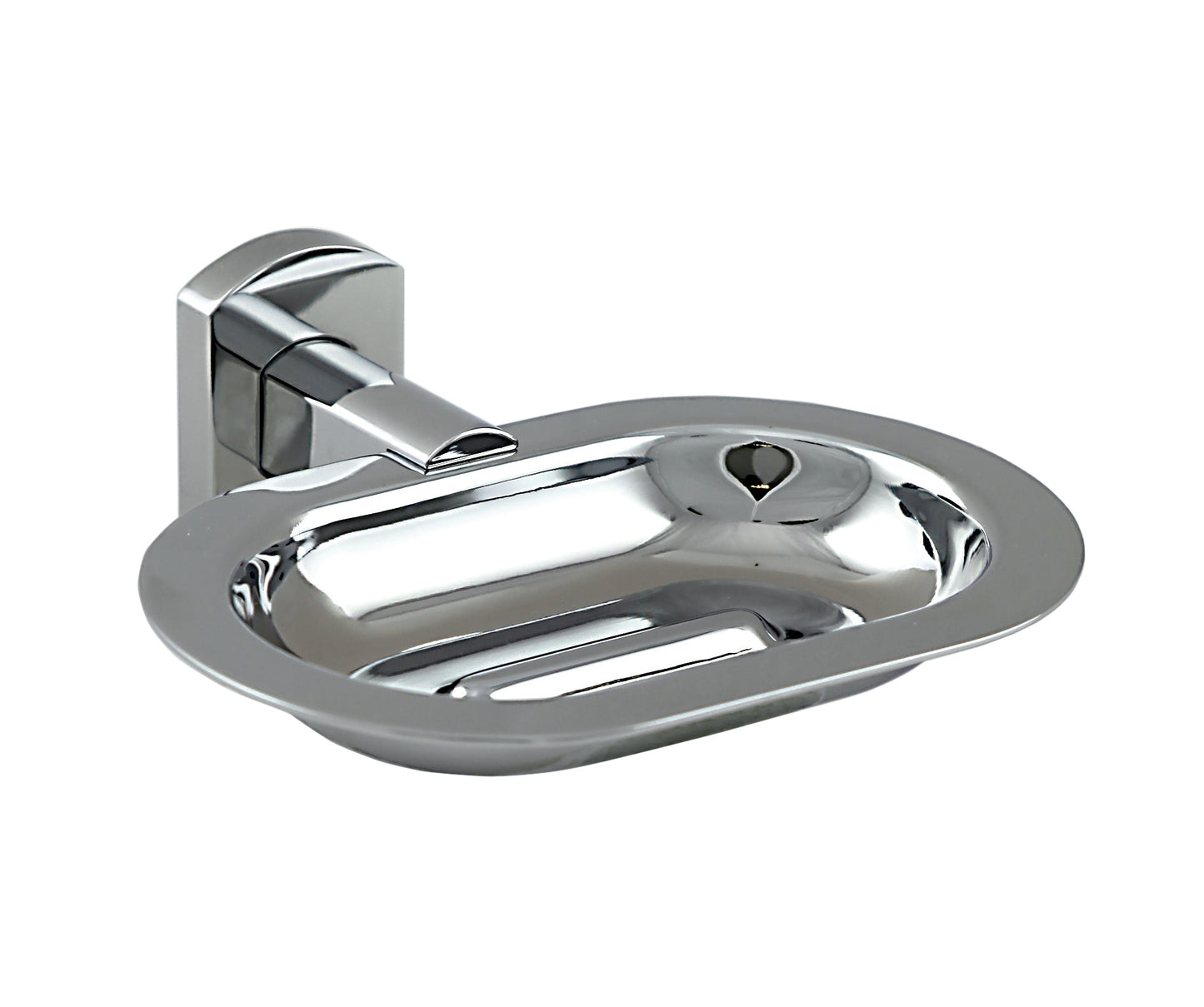 Bathroom Origins Edera Chrome All Metal Soap Dish