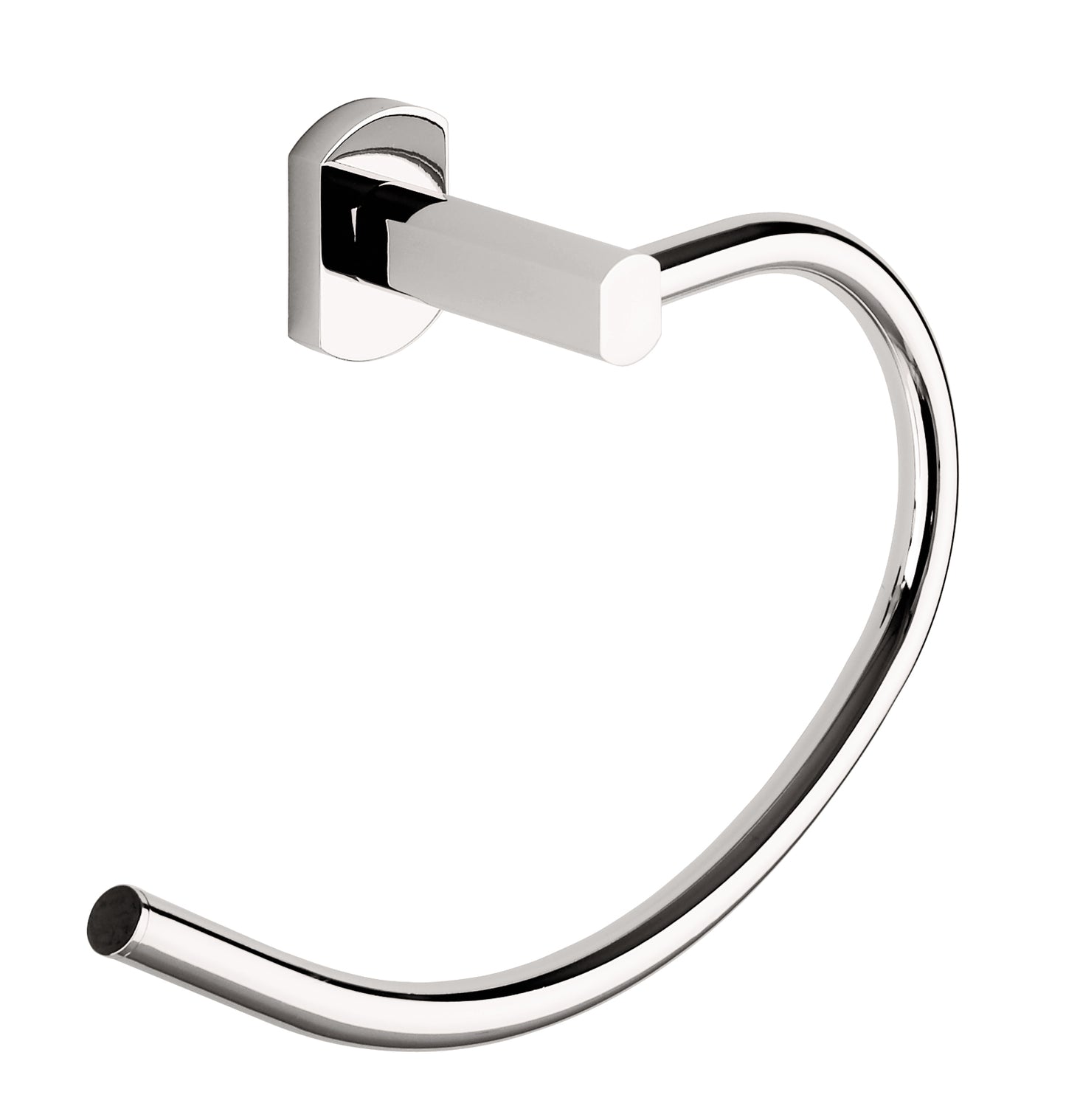 Bathroom Origins Edera Chrome Open Towel Ring