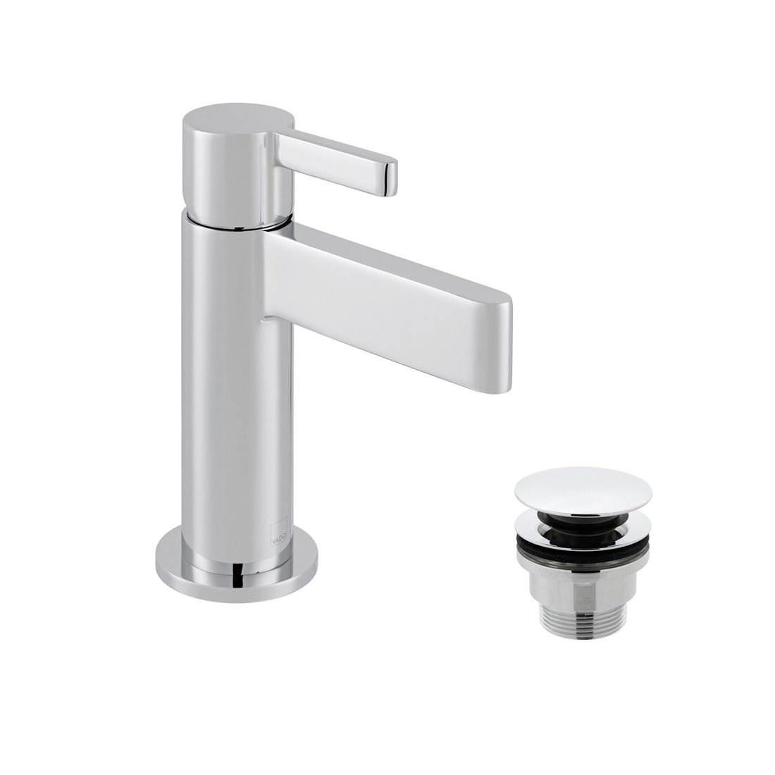 VADO Edit Cloakroom Mixer Tap with universal basin waste