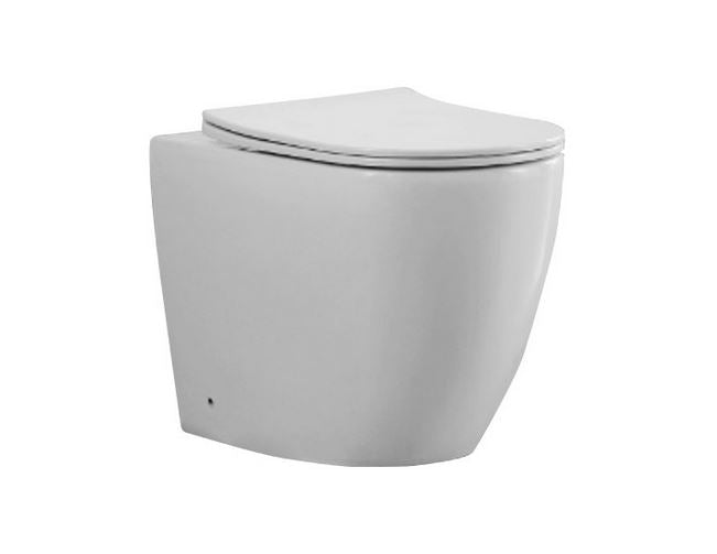 Luxe81 Back To Wall Complete Rimless WC Including Soft Close Seat