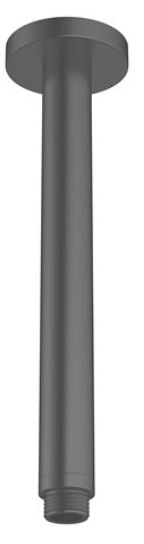MPRO Ceiling Mounted Round Shower Arm Slate - Dark Grey