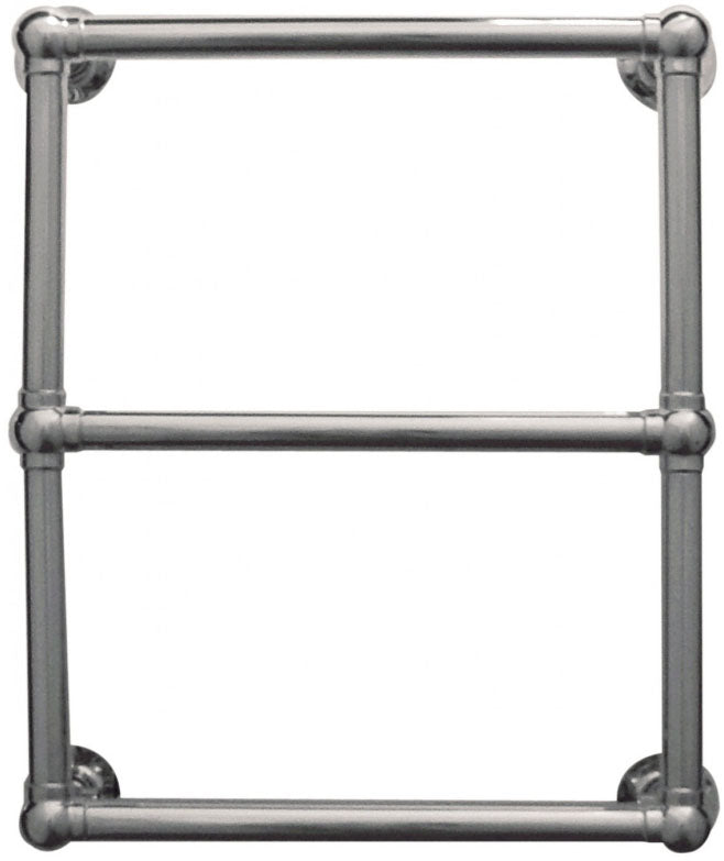JIS Fletching 635 x 520mm Traditional Stainless Steel Heated Towel Rail