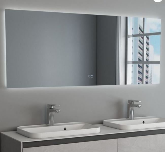 Essentials Arco 1500 Illuminated Mirror with Demista