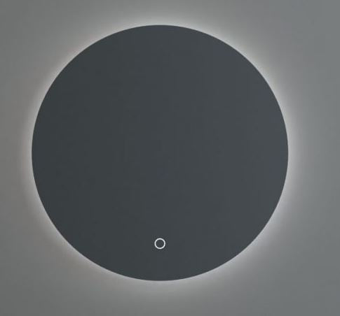 Essentials Alma 480mm Round Illuminated Mirror With Demista