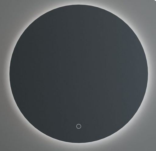 Essentials Alma 580mm Round Illuminated Mirror With Demista