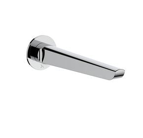 Foile Wall Mounted 289mm Bath Spout Taps in Chrome