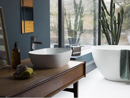 Clearwater Formoso 550 x 350 mm ClearStone Sit On Basin