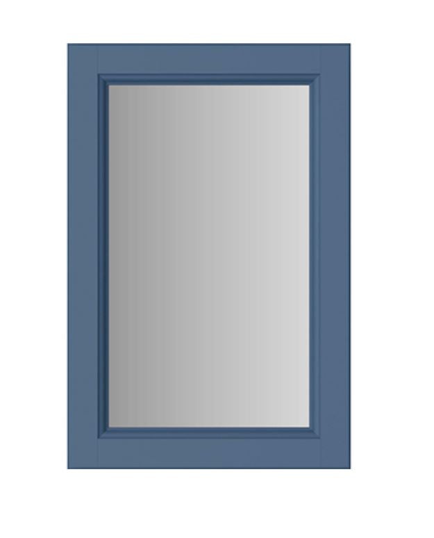 Caversham 400mm Framed Mirror Maritime Blue