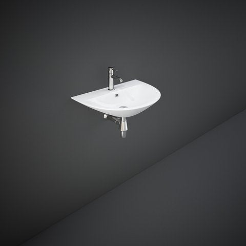 Rak-Morning Wash Basin | Wall Hung 550mm 1 Tap Hole