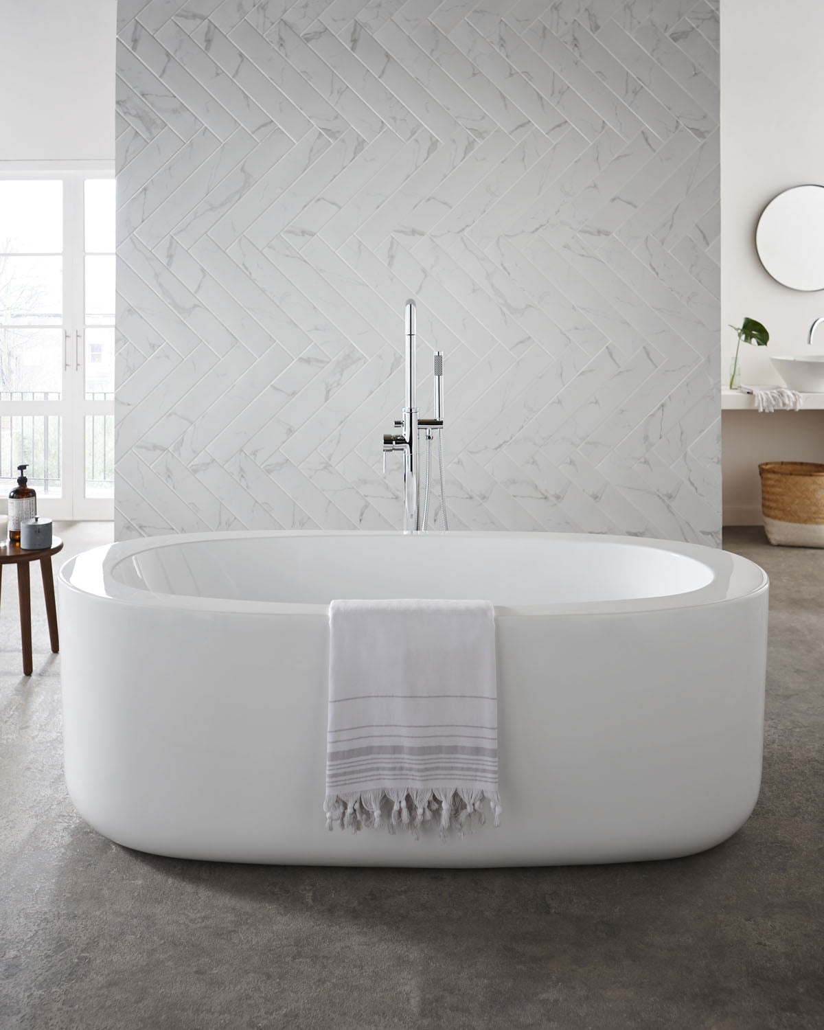 SW6 Genoa Freestanding Bath 1700 x 800mm