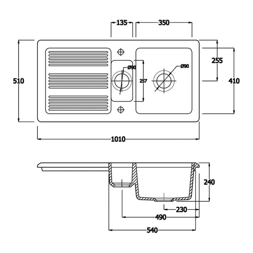 RAK Gourmet Sink 1 MKII