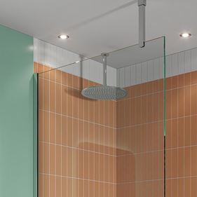 Crosswater Gallery Ceiling Brace Arm - Brushed Stainless Steel