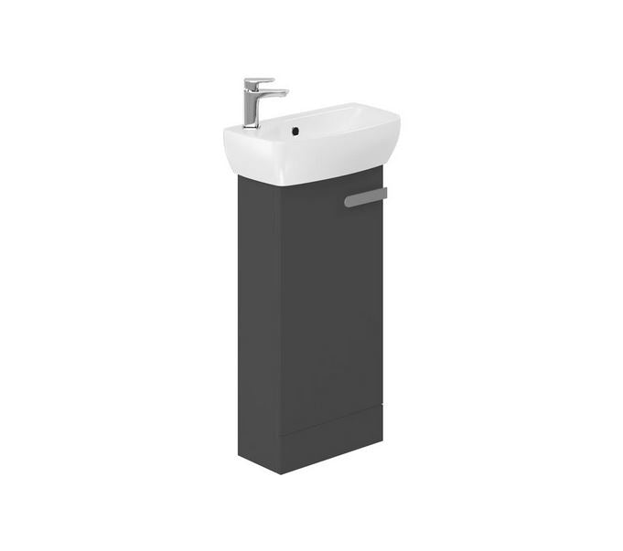 MyHome Floorstanding Cloakroom Vanity Unit - Slate