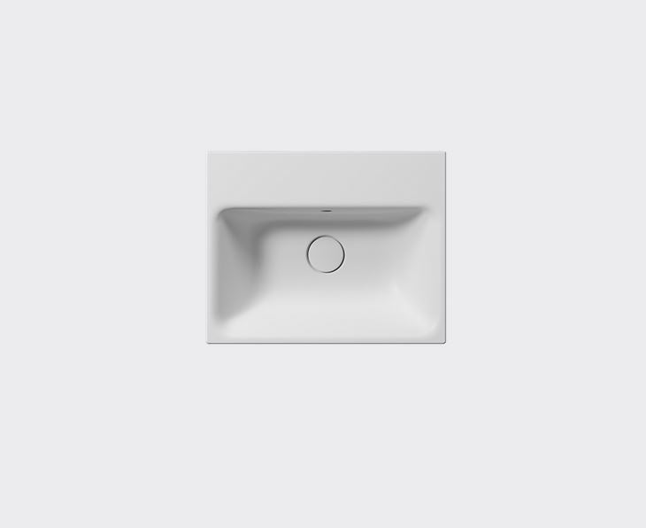 GSI Nubes Matt White Basin 500 x 360mm