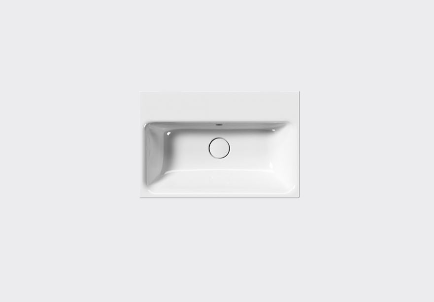 GSI Nubes Gloss White Basin 600 x 400mm