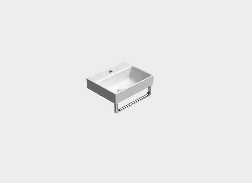 GSI NUBES 1TH Gloss White Basin 400 x 320mm
