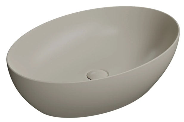 GSI Pura 600 x 420mm Counter Top Basin Matt Creta