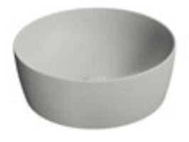 GSI Sand 400 x 400mm Counter Top Basin Matt Cenere