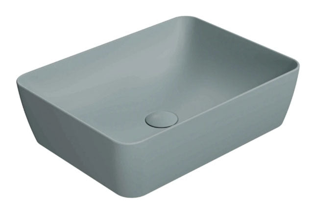 GSI Sand 500 x 380mm Counter Top Basin Matt Ghiaccio