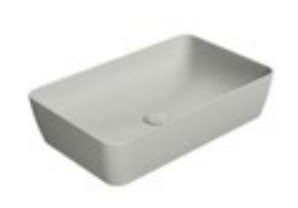 GSI Sand 600 x 380mm Counter Top Basin Matt Cenere