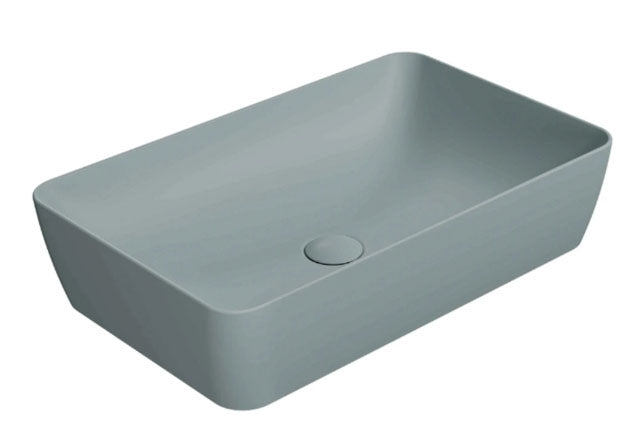 GSI Sand 600 x 380mm Counter Top Basin Matt Ghiaccio