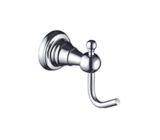 Traditional Holborn Wall Mounted Robe Hook - Chrome