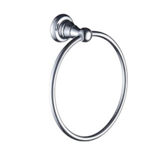 Traditional Holborn Wall Mounted Towel Ring - Chrome