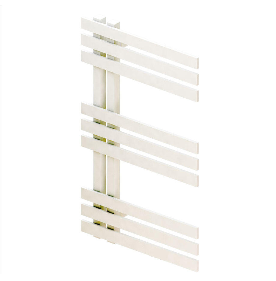 Eastbrook Hurley 800 x 600mm Open Ended Heated Towel Rail