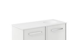 Crosswater Infinity Basin 1200mm No Tap Hole Basin Right Hand