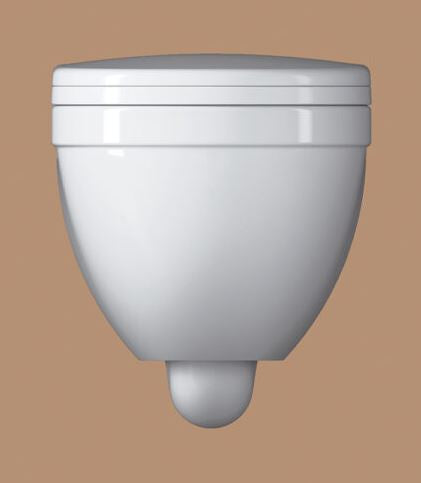 Essentials Ivo Wall Hung Pan For a Space-Efficiency Design