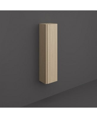 RAK Joy Wall Hung Tall Storage Unit - Scandinavian Oak