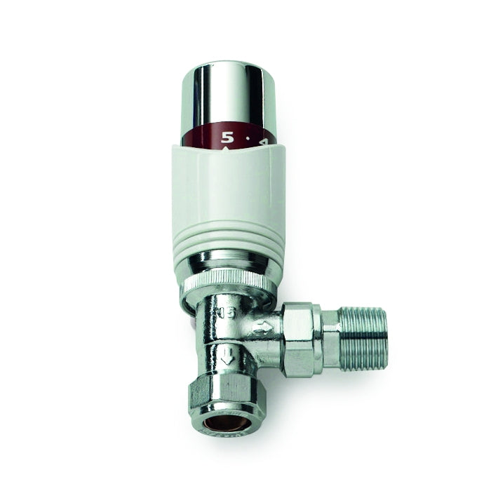 SW6 Refined Thermostatic Valves (Pair) Angled