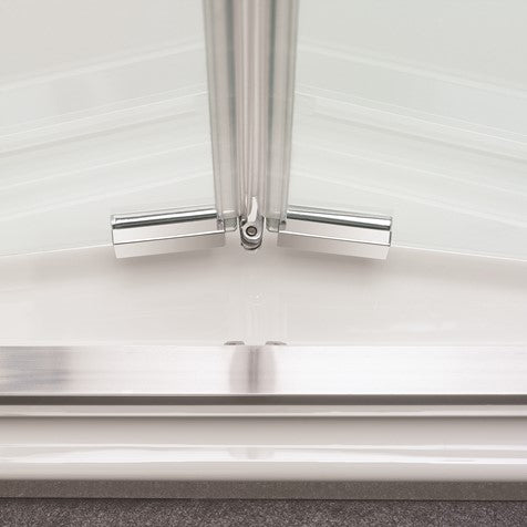 Crosswater Kai 6 Bi-Fold Door 800mm Silver Frame 6mm