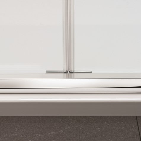 Crosswater Kai 6 Bi-Fold Door 800mm Silver Frame 6mm