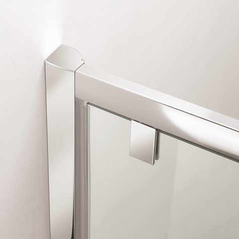 Crosswater Kai 6 Bi-Fold Door 800mm Silver Frame 6mm