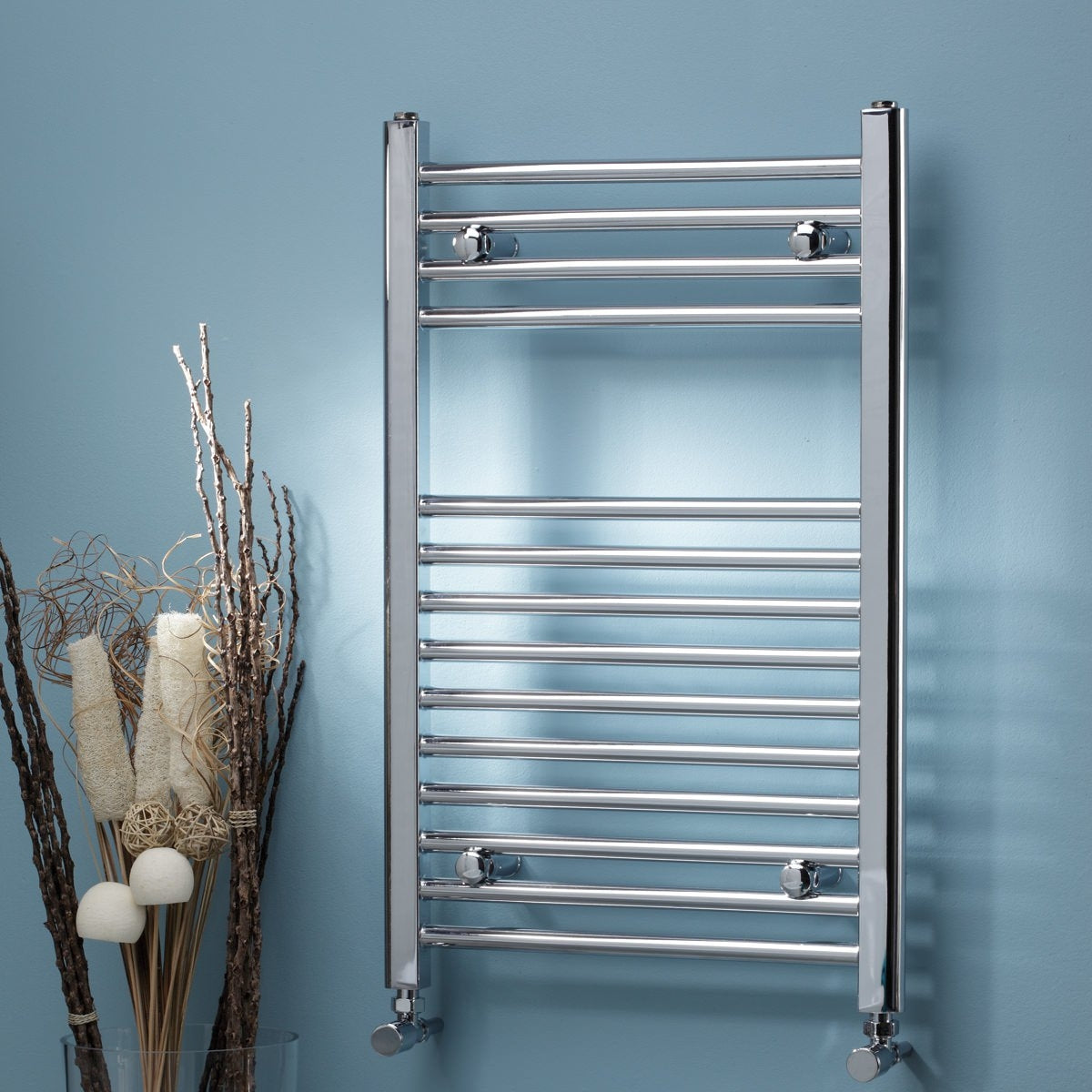 SW6 22mm Straight Chrome K-Rails 600mm x 1200mm