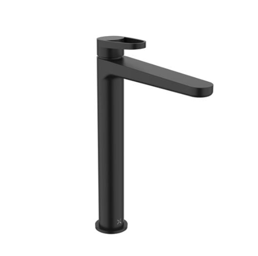 Elevate Your Home - Lazo Tall Matt Black Mono Basin Mixer